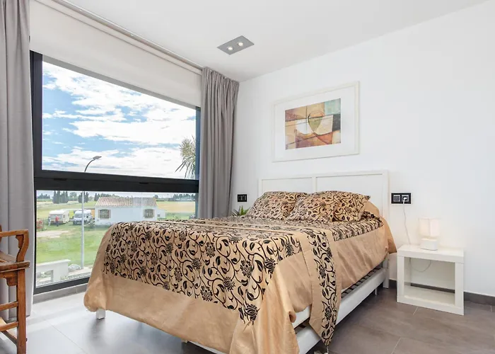 Casa Moderna Con Piscina, Wi-Fi, Aa, Barbacoa Y Parking En Sant Pere Pescador - Es-89-73